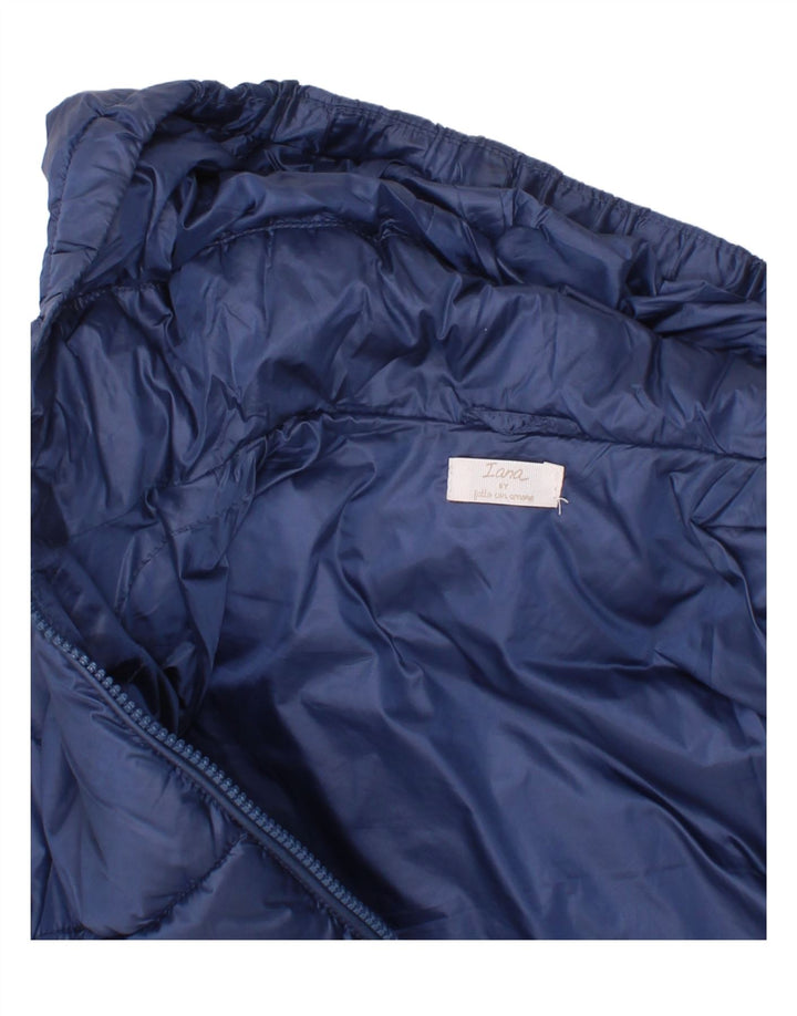 Veste matelassée à capuche vintage pour garçons 5-6 ans Polyester bleu marine