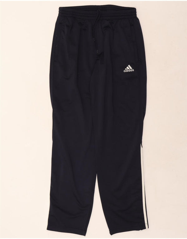 Adidas Pantalon de survêtement pour homme UK 40/42 Bleu marine moyen Polyester