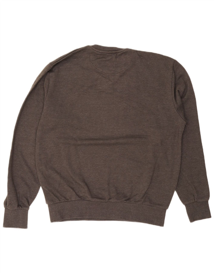 ELLESSE Sweat-Shirt Graphique Homme XL Gris Coton