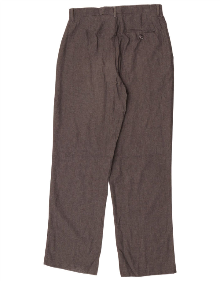 Chaps Pantalon Chino Droit Garçon 15-16 ans W28 L30 Gris Polyester