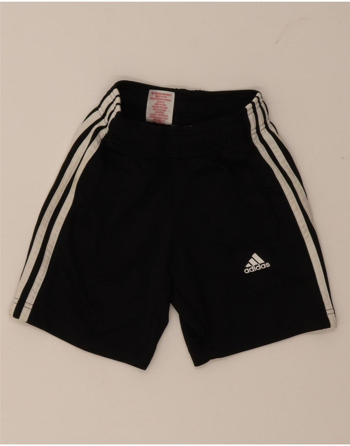 Adidas Short de Sport Garçon 7-8 Ans Noir Polyester