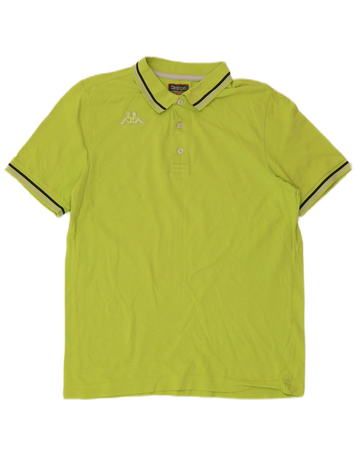 KAPPA Polo Homme Vert Moyen