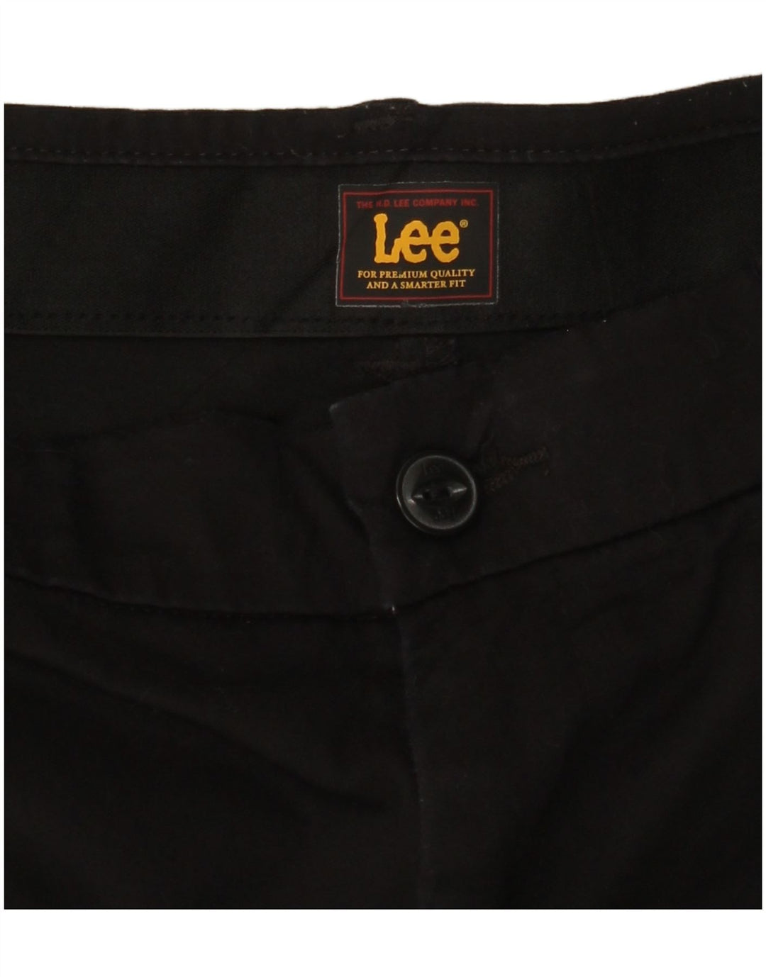 LEE Pantalon Chino Droit Femme W30 L31 Noir