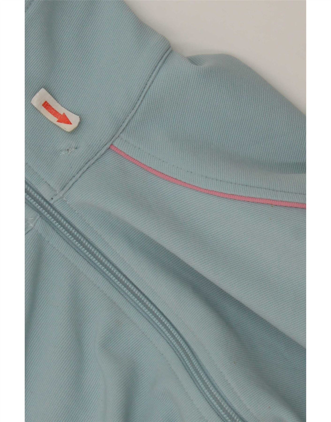 Asics Veste de Survêtement Homme Bleu Moyen Polyester Colorblock