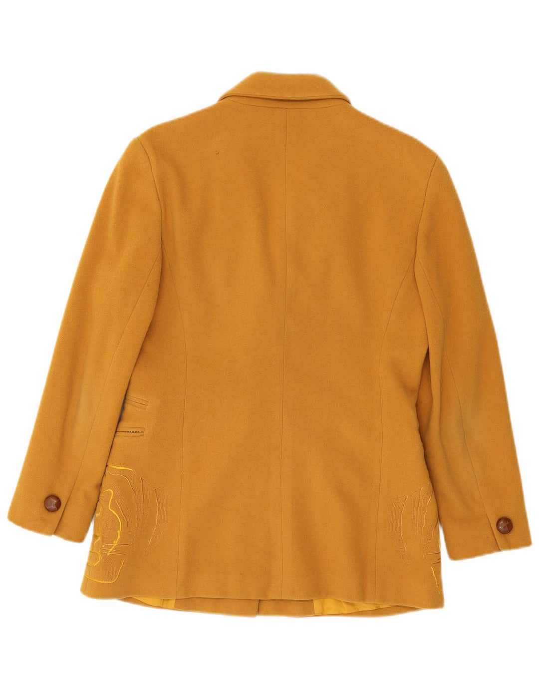 Iceberg Veste Blazer Femme IT 42 Jaune Moyen Imprimé Animal