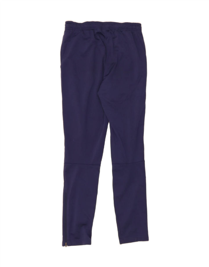 PUMA Mens Graphic Tracksuit Trousers Small Navy Blue Vintage Puma and Second-Hand Puma from Messina Hembry 