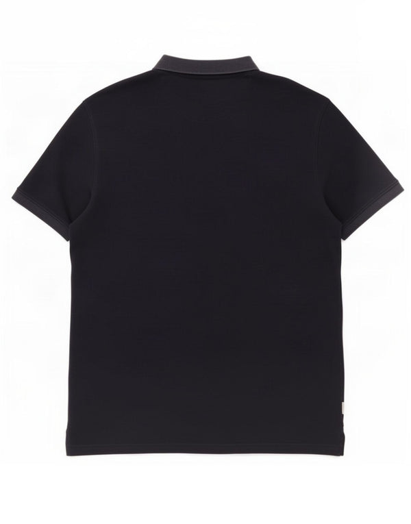 Calvin Klein Polo Homme Bleu Marine Moyen Coton
