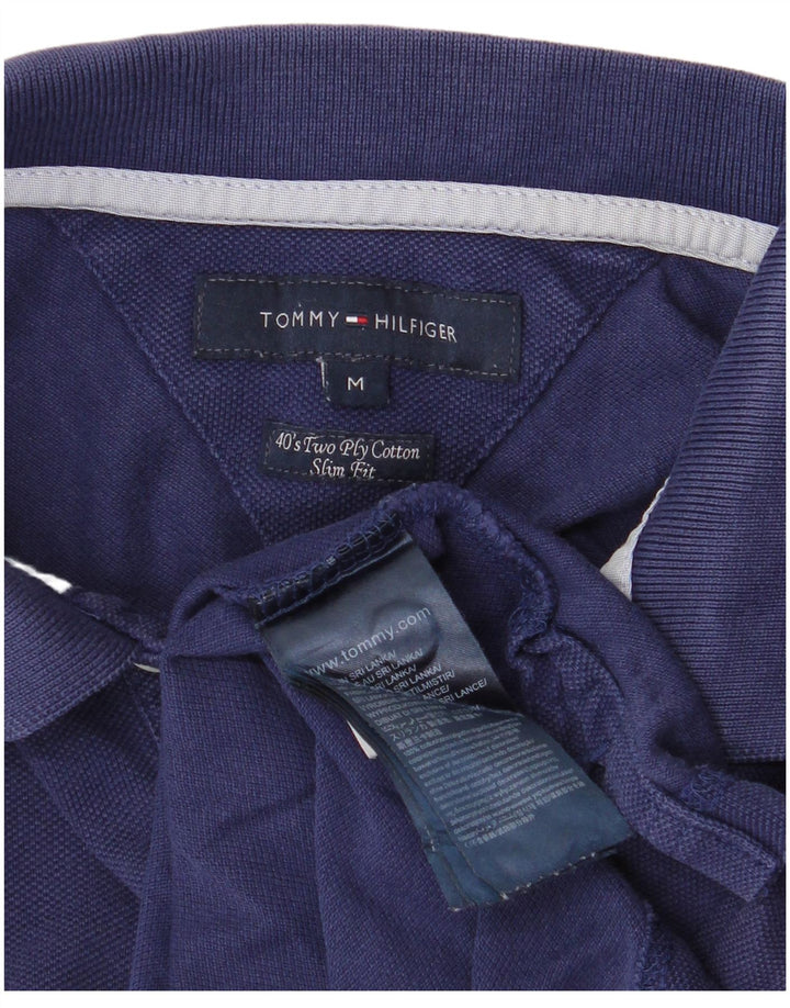 Tommy Hilfiger Polo Slim Fit Homme Bleu Marine Moyen