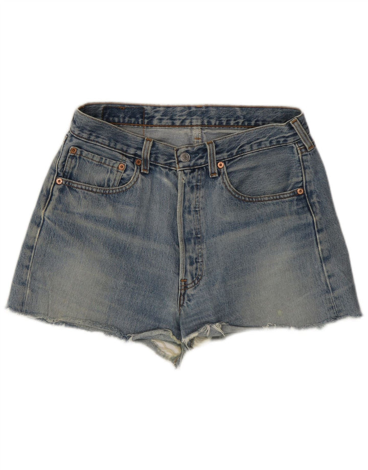 Levi's Pantalon Chaud 501 Taille Haute En Denim Femme Bleu Moyen W31