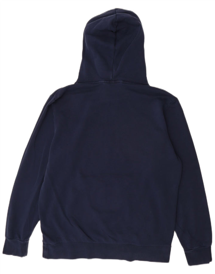 Adidas Pull à capuche graphique pour homme, grand, bleu marine