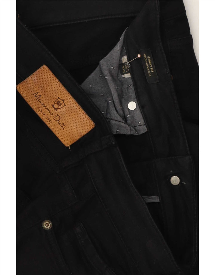 Massimo Dutti Jean skinny pour femme EU 40 Medium W30 L29 Noir