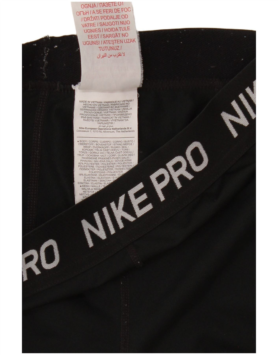Nike Legging graphique pour femme UK 8 Small Noir Polyester