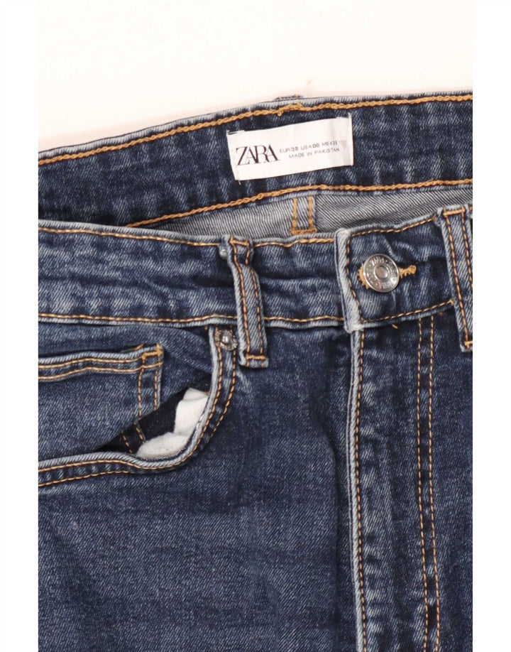 Zara Jean Bootcut Femme EU 38 Petit W28 L26 Bleu