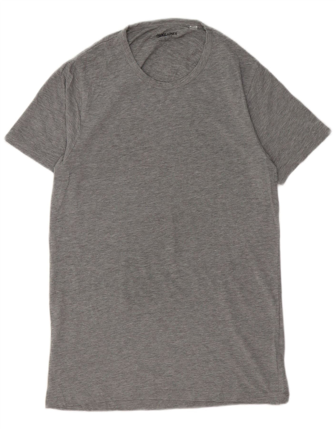 Jack & Jones T-Shirt Homme Haut Large Gris Moucheté Coton