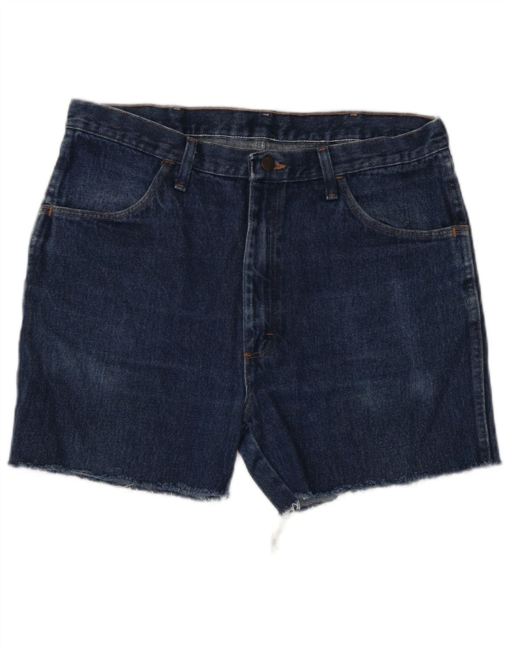 RUSTLER Short en Jean Homme W36 Grand Bleu Marine Coton