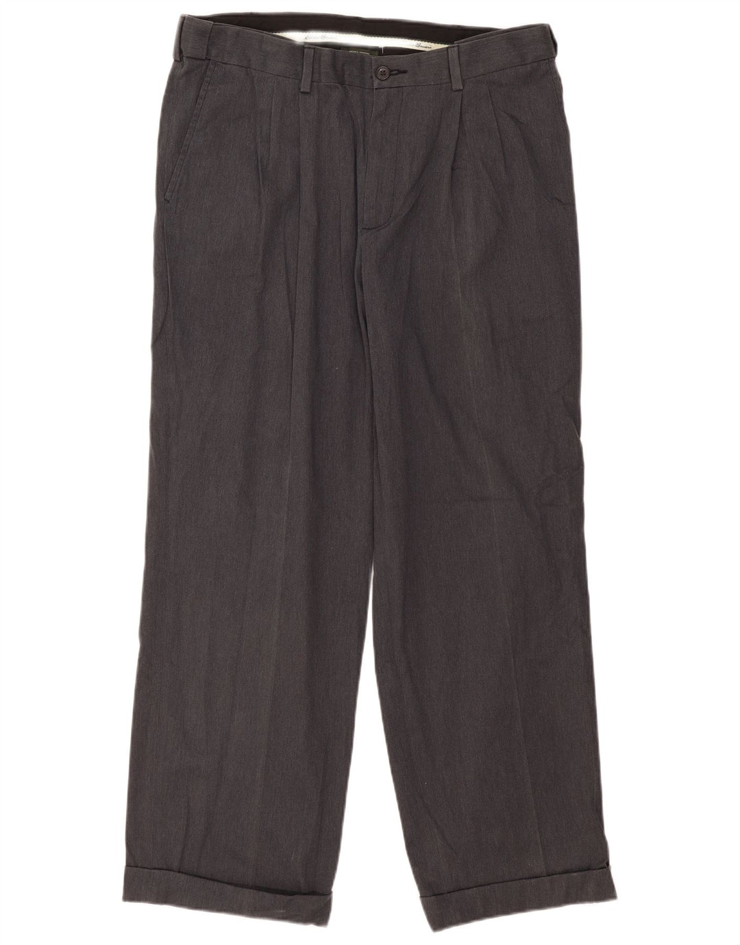 Eddie Bauer Pantalon Chino Pegged Homme W36 L31 Gris Classique