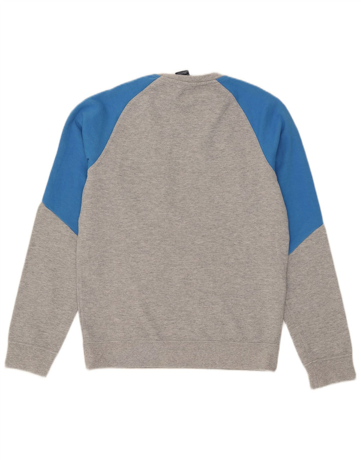 Nike Sweat-shirt pour homme Taille S Gris Colorblock