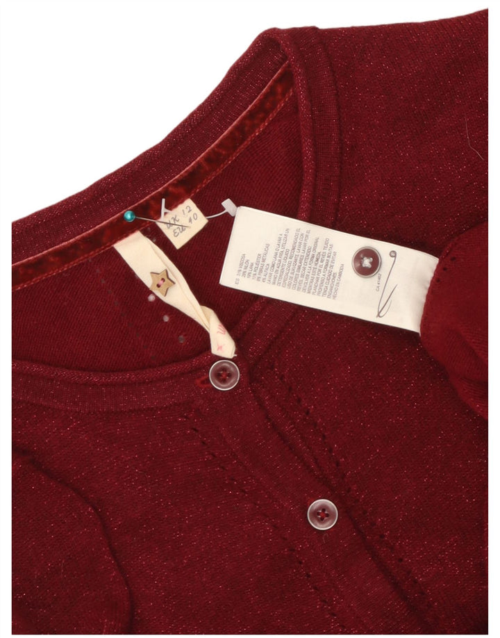 White Stuff Cardigan court pour femme UK 42 Viscose marron moyen