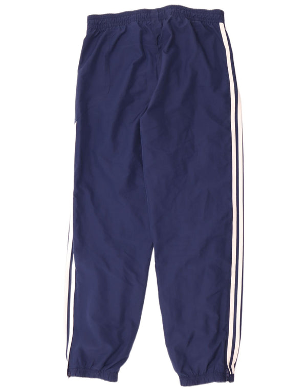Adidas Pantalon de survêtement pour homme UK 38/40 Bleu marine moyen Sports