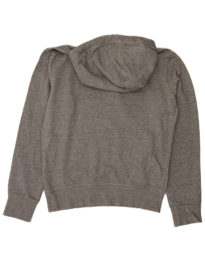 SUPERDRY Pull à Capuche Homme Gris Moyen Moucheté Coton