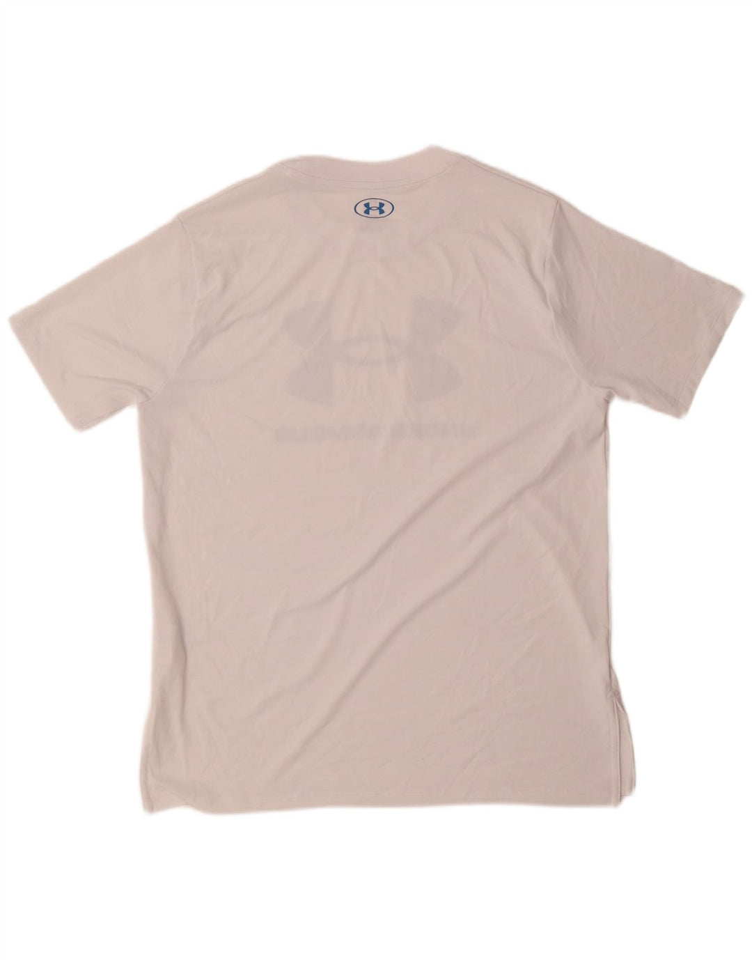 Under Armour T-Shirt Graphique Homme Blanc Moyen Polyester