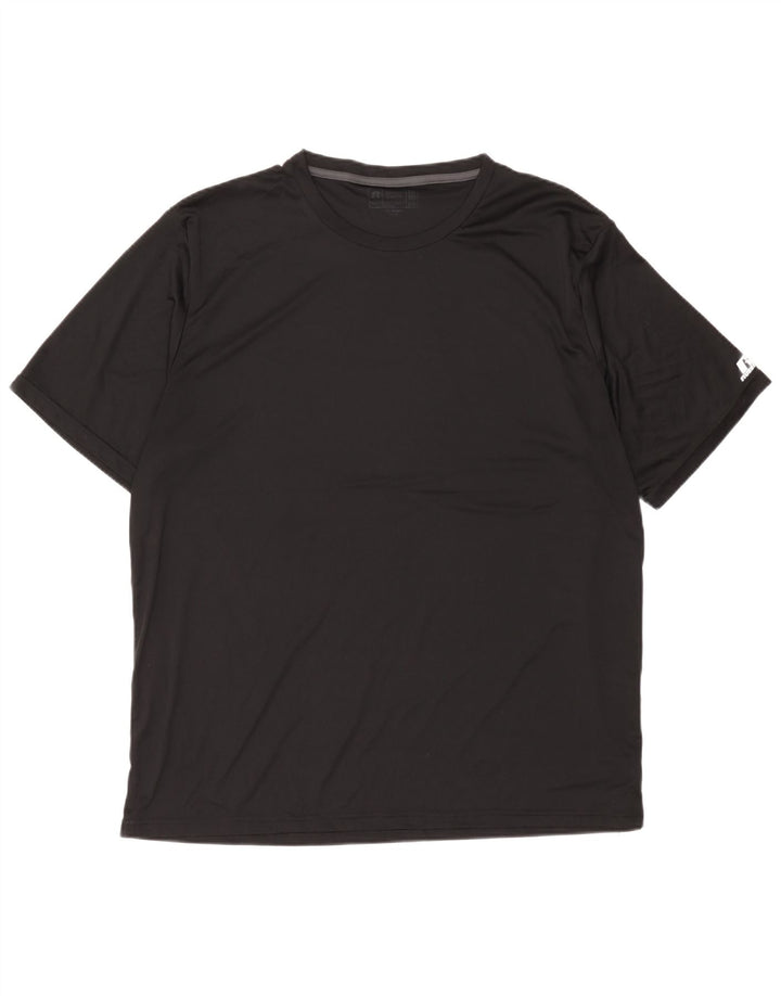 Russell Athletic T-Shirt Homme Haut 3XL Noir Polyester