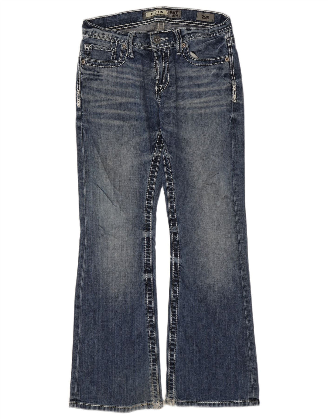BKE Jean Bootcut Fulton Femme W29 L29 Bleu Coton