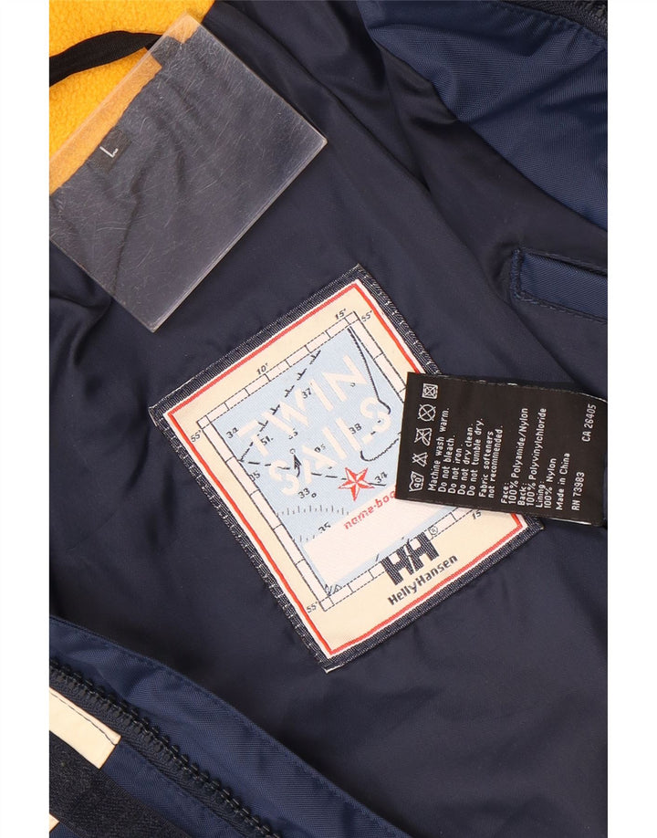 Helly Hansen Veste coupe-vent à capuche pour homme UK 40 Large Bleu marine