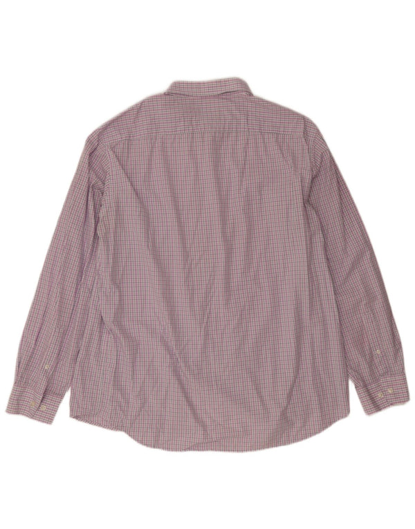 Carrera Chemise Regular Fit Homme 3XL Violet à Carreaux Coton