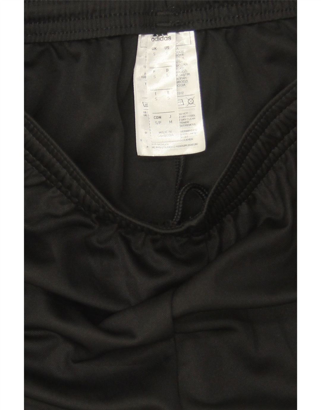 ADIDAS Short de sport Aeroready pour femme UK 8 Small Noir Polyester