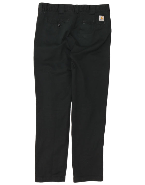 Carhartt Pantalon Chino Slim Homme W32 L34 Coton Noir
