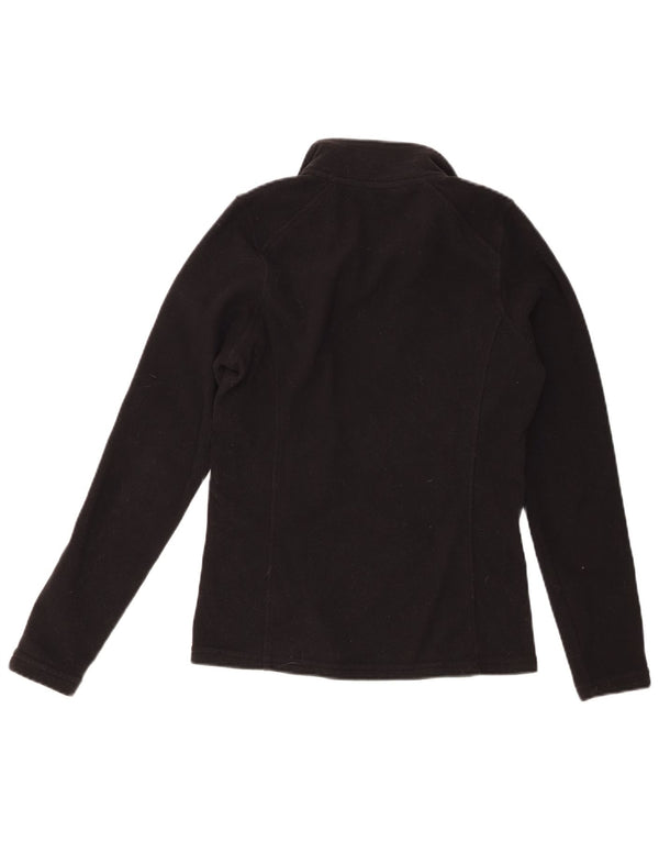 The North Face Pull polaire à col zippé pour femme UK 6 XS Noir Polyester