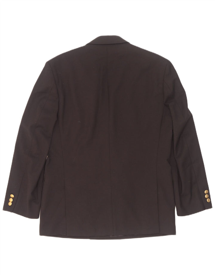 Marks & Spencer Veste blazer double boutonnage pour homme UK 38 Bleu marine moyen