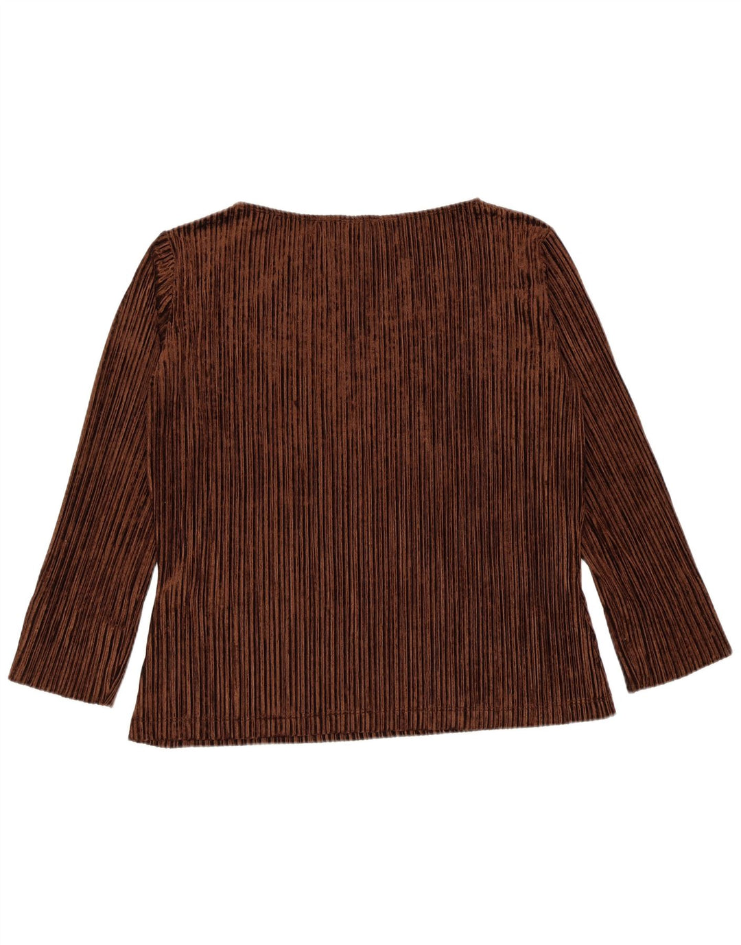 Byblos Haut oversize à manches longues pour femme UK 46 Large Marron Polyester