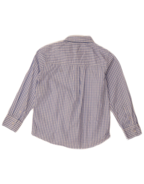 Chemise Benetton pour garçon 6-7 ans Petit carreaux bleus en coton