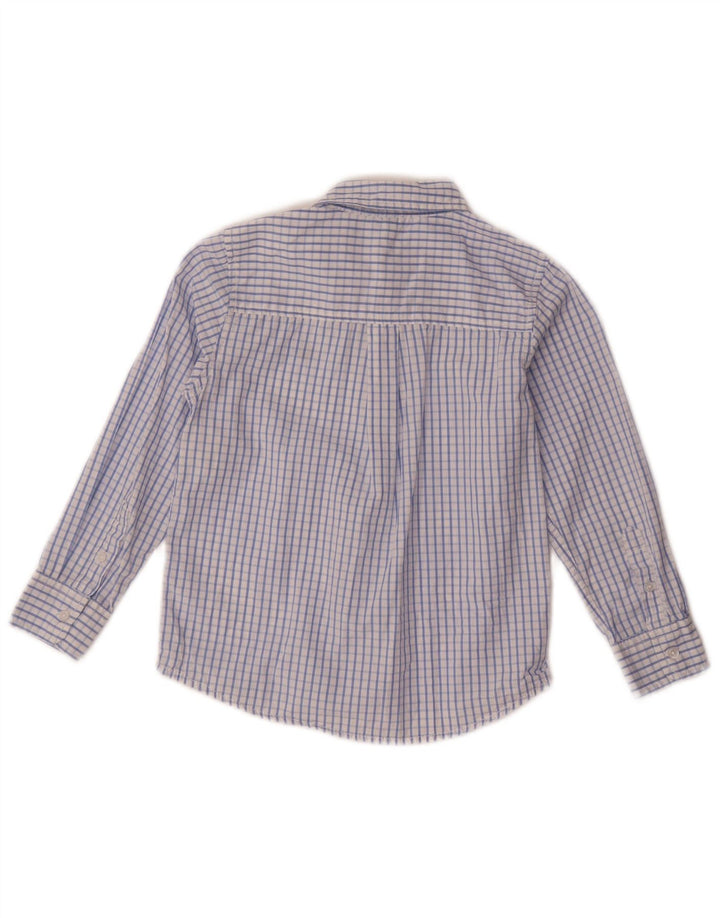 Chemise Benetton pour garçon 6-7 ans Petit carreaux bleus en coton