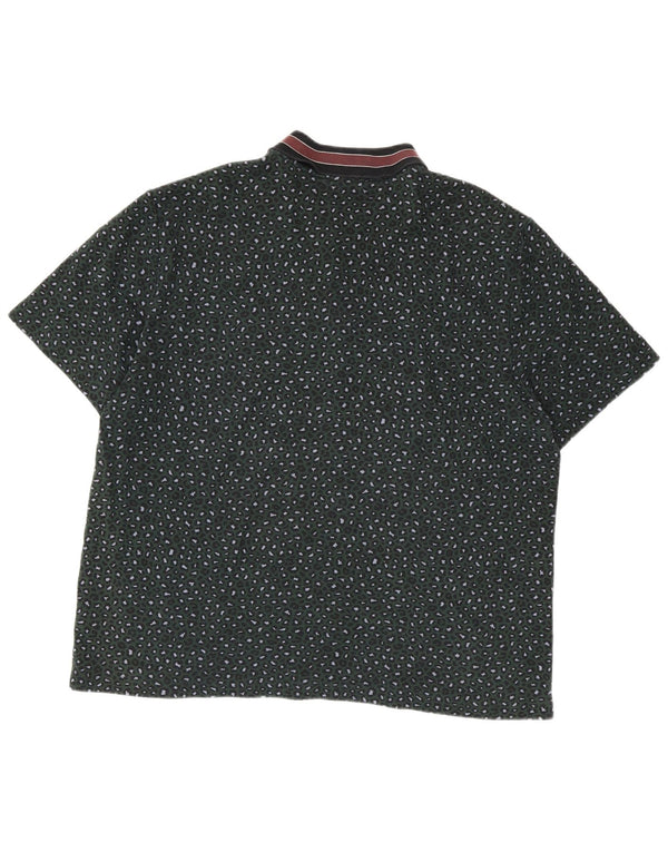 Lacoste Polo XL Homme Vert Moucheté Coton