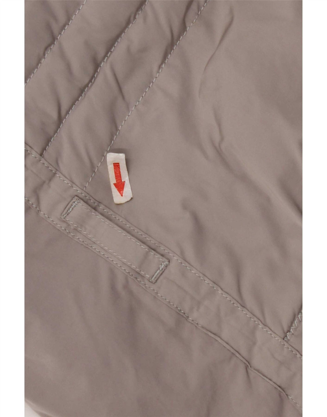 Napapijri Veste matelassée à capuche pour femme UK 10 Small Gris Polyester