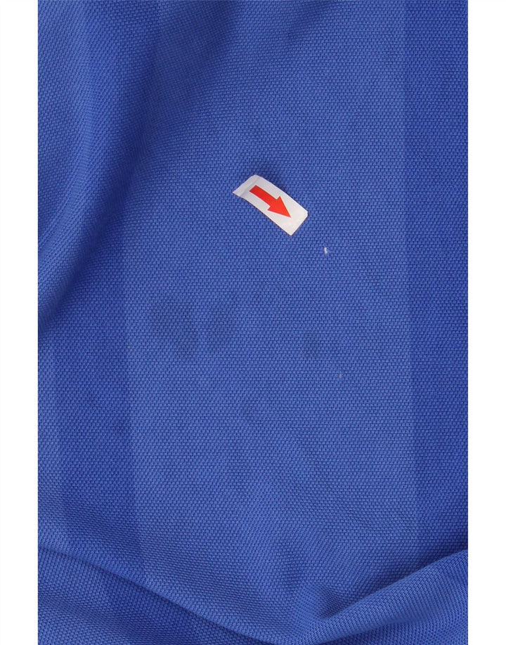 MASSIMO DUTTI Polo Homme 2XL Bleu Rayé