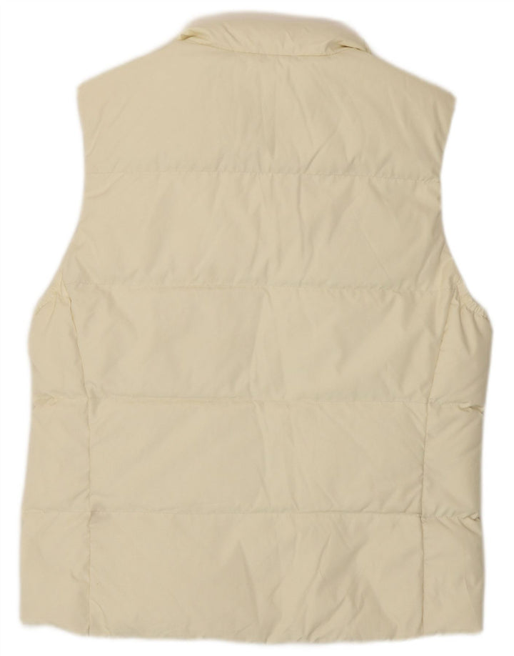 Champion Gilet rembourré pour femme UK 14 Medium Off White Polyester