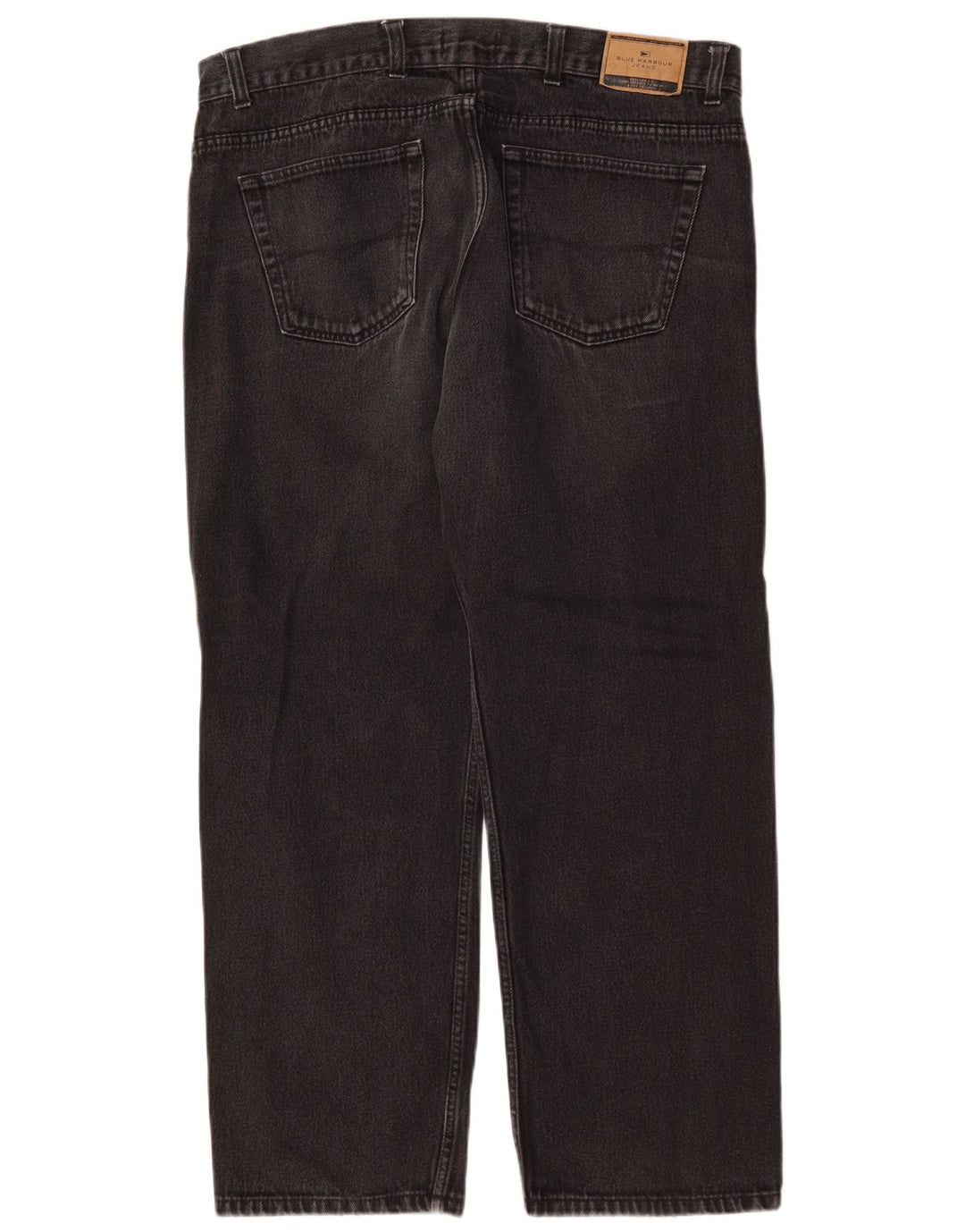 Marks & Spencer Jean droit Blue Harbor homme W40 L29 coton noir