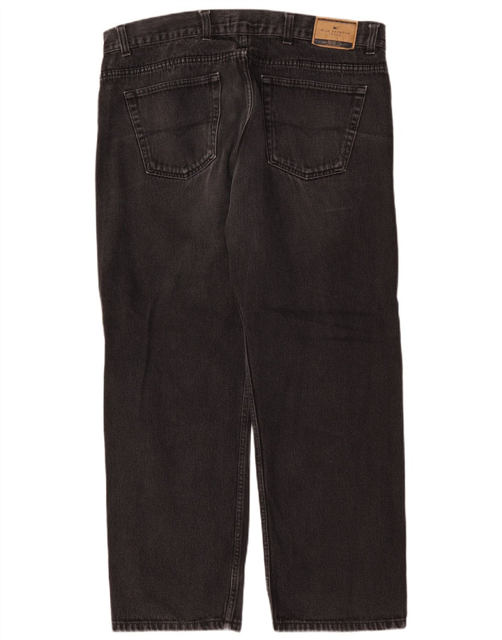 Marks & Spencer Jean droit Blue Harbor homme W40 L29 coton noir