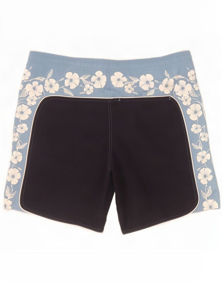 Marks & Spencer Short de bain homme bleu marine moyen polyester floral