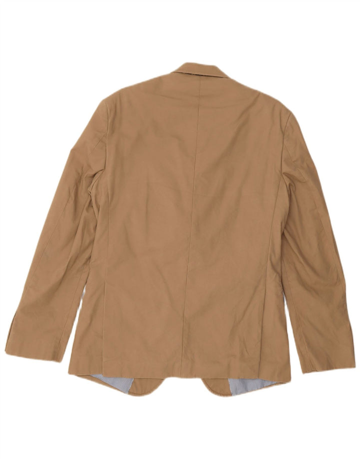 Tommy Hilfiger Veste blazer à 2 boutons pour homme UK 38 Coton beige moyen