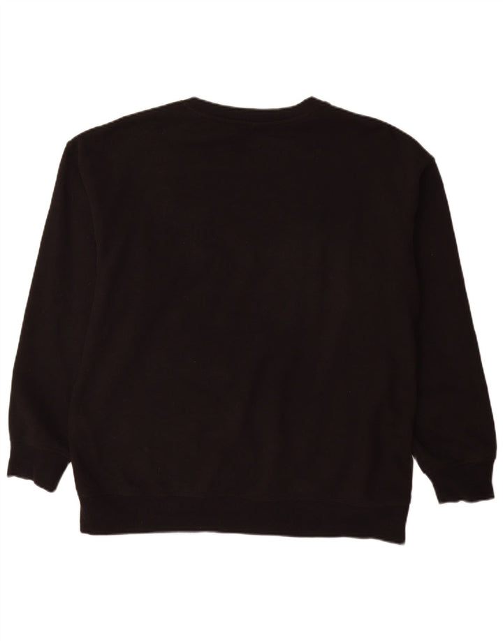 Dkny Sweat-shirt graphique pour homme en coton noir Taille L