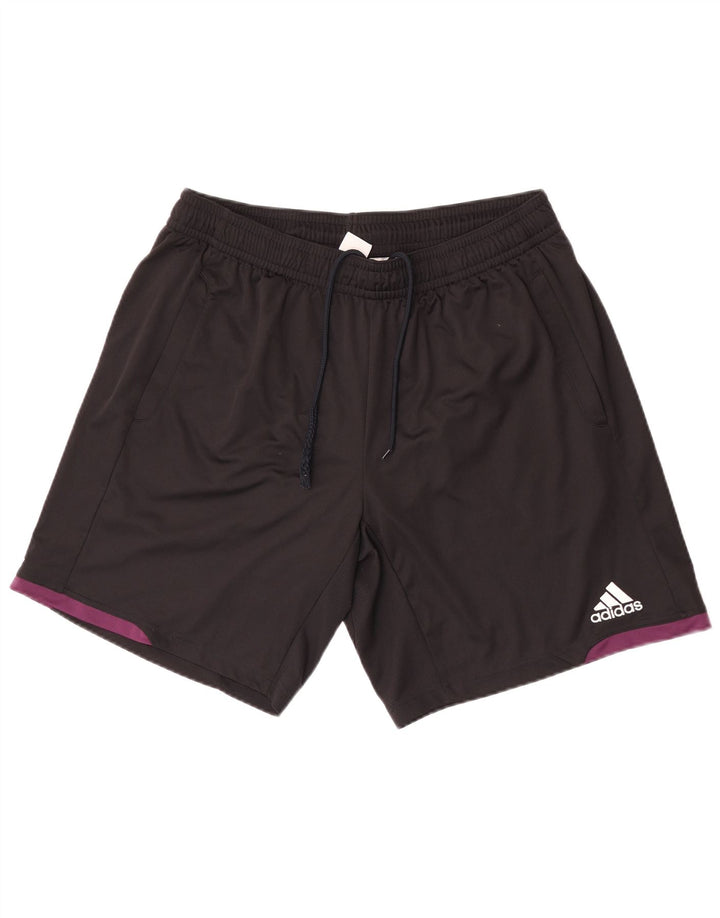 Adidas Short de sport Climacool pour homme 2XL Noir Polyester