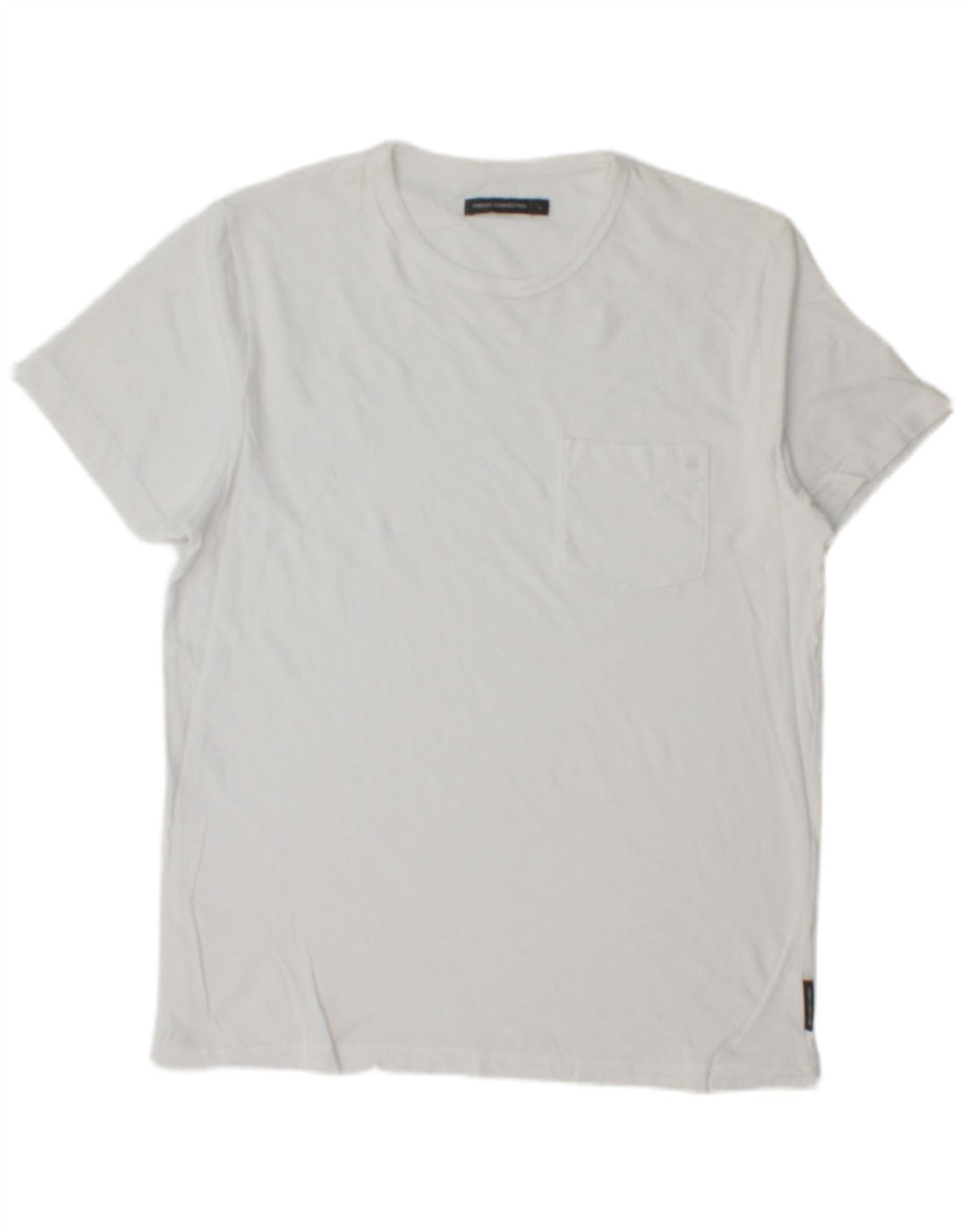 FRENCH CONNECTION T-Shirt Homme Haut Large Blanc