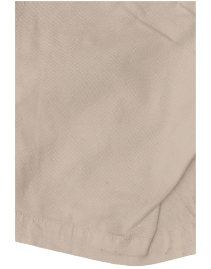 Superdry Short Chino Femme XS W30 Coton Blanc