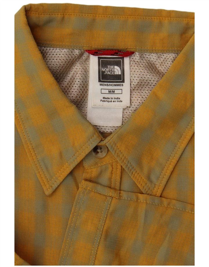 The North Face Chemise à manches courtes pour homme en modal à carreaux jaune moyen