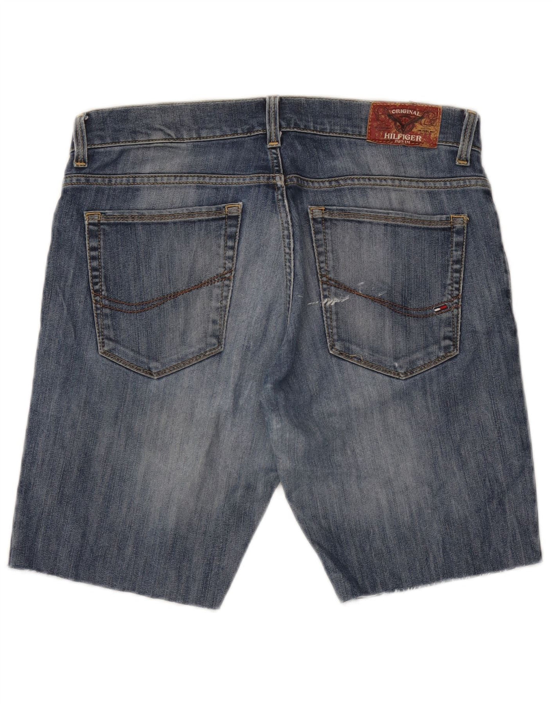Tommy Hilfiger Short en jean pour femme W34 Large Bleu